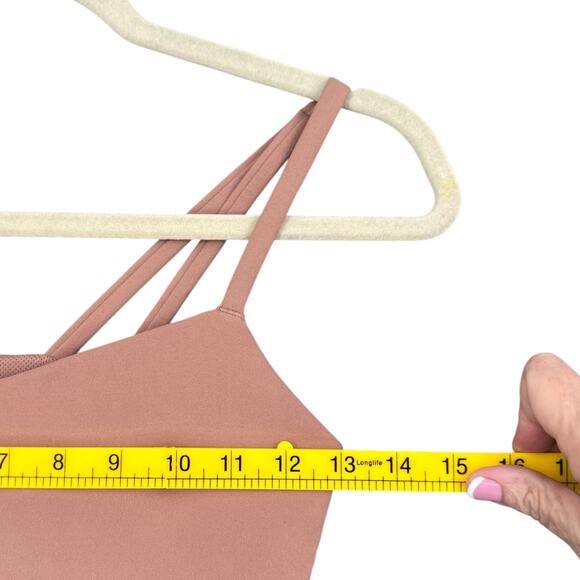 All In Motion Peach Nude Multi Strap Support‎ Athletic Sports Bra Size Small - Picture 5 of 5